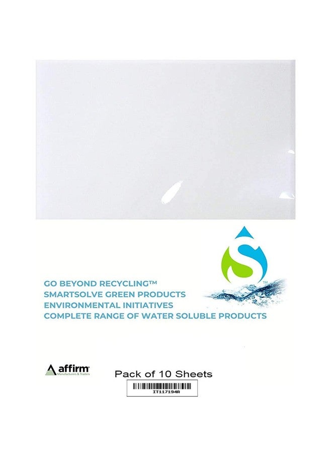 Smartsolve Water Soluble Paper (A4 size, 10pt, 190 GSM) -Pack of 10 Sheets - Image 3